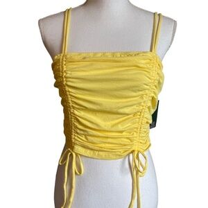Wild Fable Yellow crop top